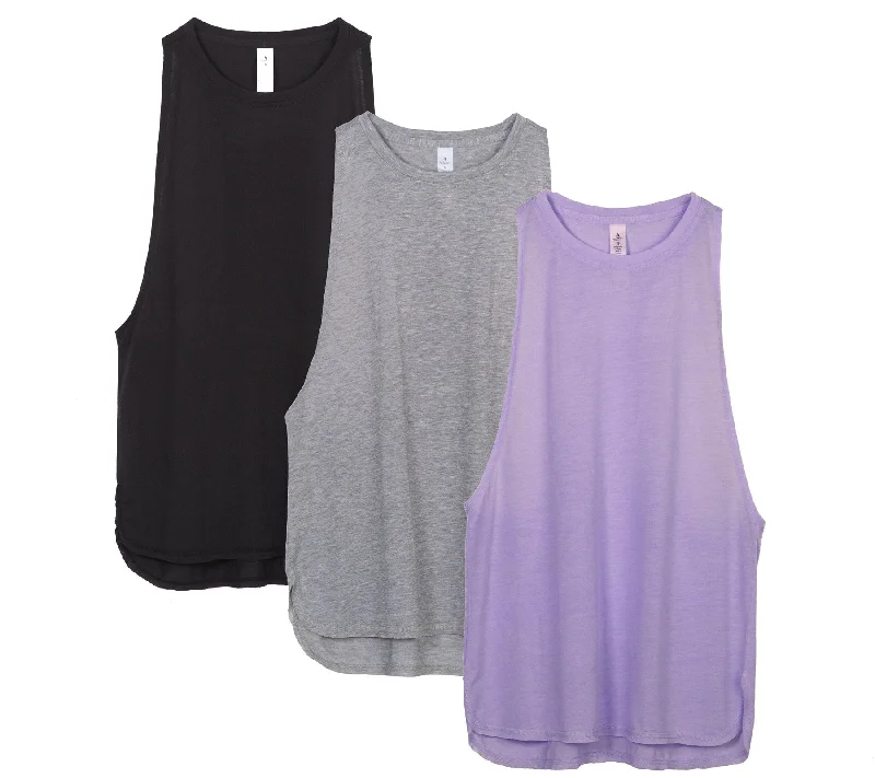 Black/Grey/Lavender / XS