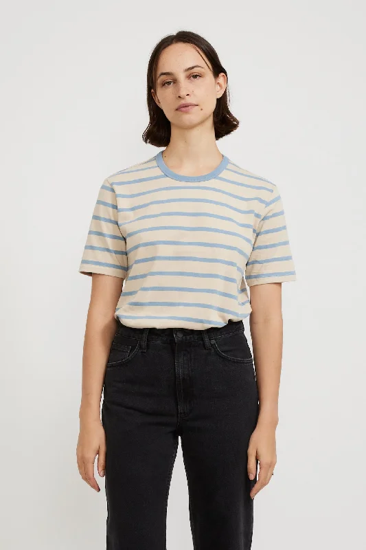 Joni Breton Stripe T-Shirt Blue/Beige