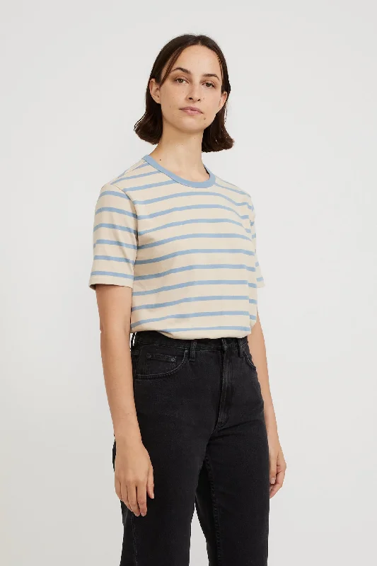 Joni Breton Stripe T-Shirt Blue/Beige