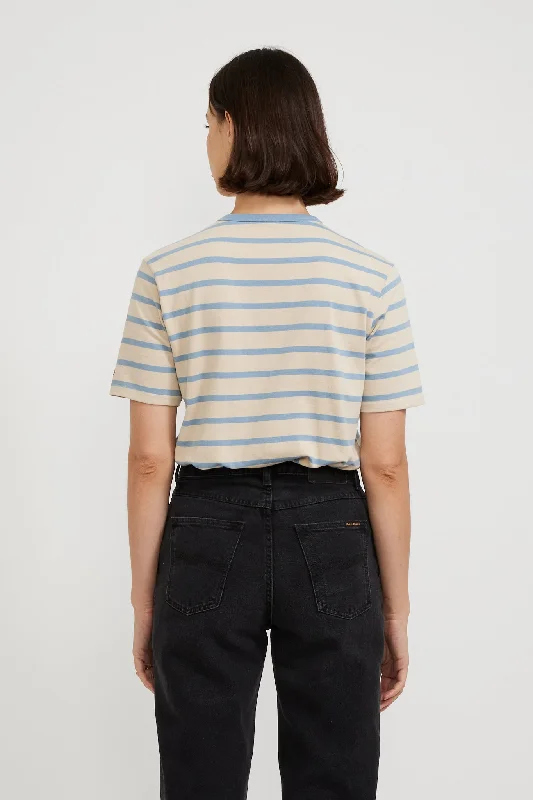 Joni Breton Stripe T-Shirt Blue/Beige