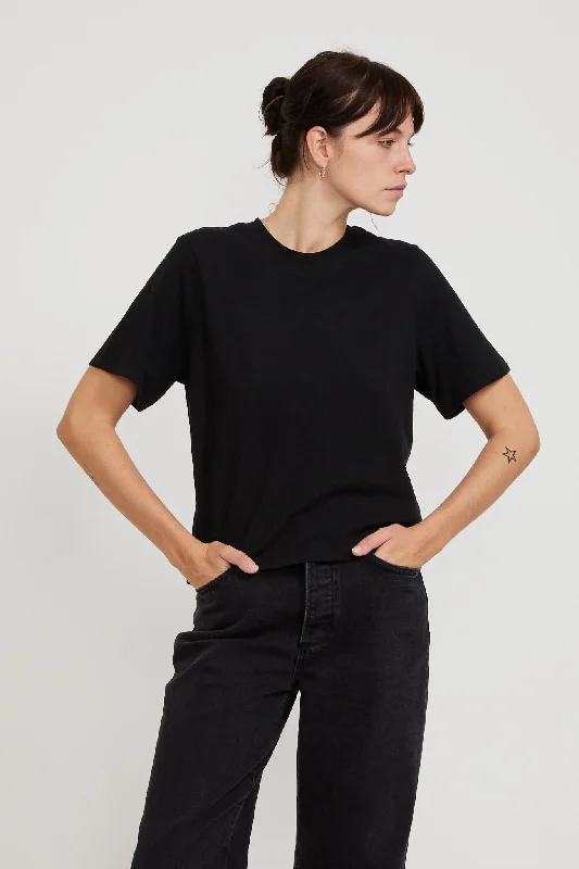 Juno Layer Tee Washed Black