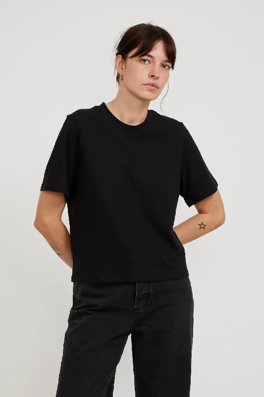 Juno Layer Tee Washed Black