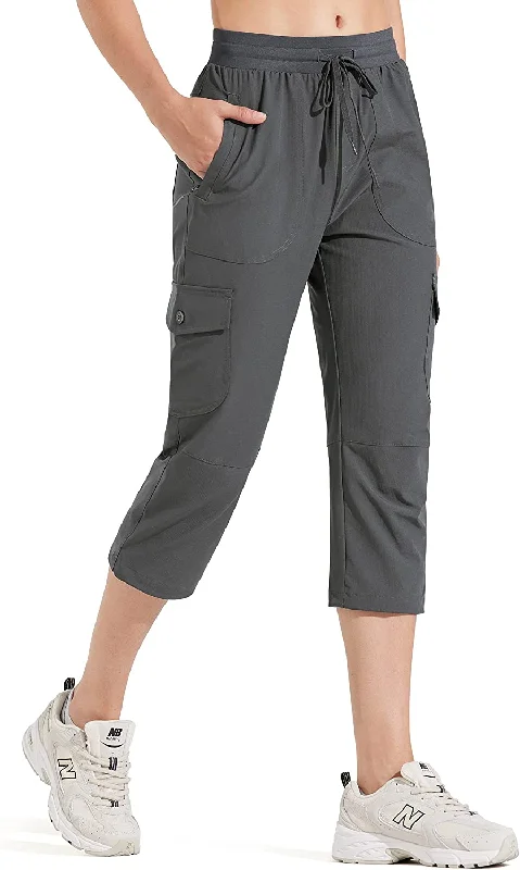 02-capri Pants-drak Grey / X-Small