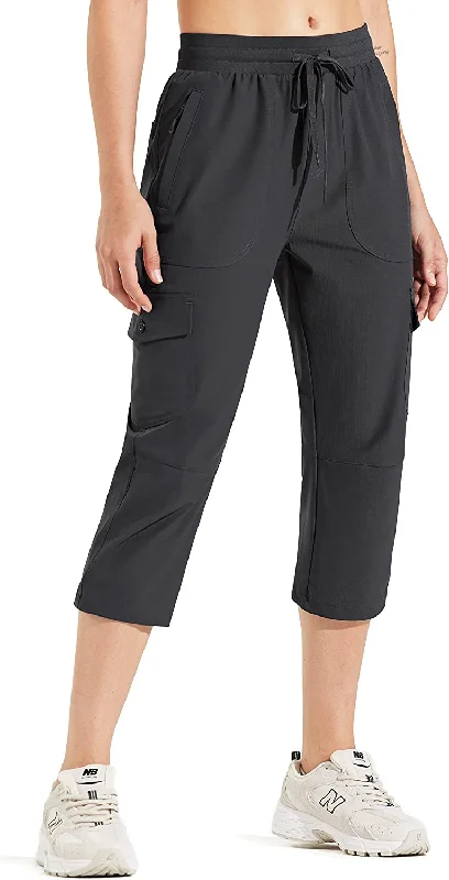 02-capri Pants-black / X-Small