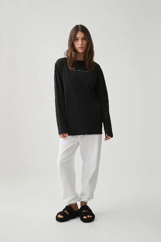 Logo Long Sleeve Boyfriend Tee 102