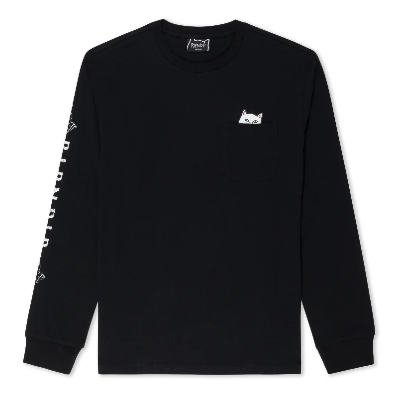 Lord Nermal L/S Pocket Tee (Black)