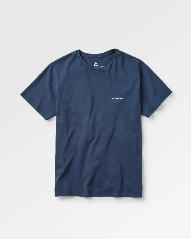 Made To Roam Recycled Cotton T-Shirt - Rich Navy