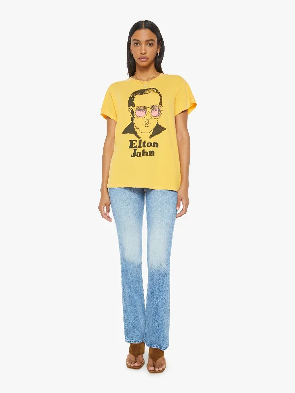 MadeWorn Elton John Tee - Goldenrod