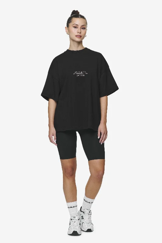 Naia Heavy Oversized Tee Black