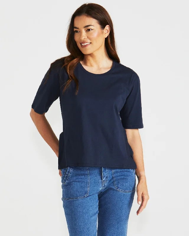 Betty Basics Naomi Tee - Navy