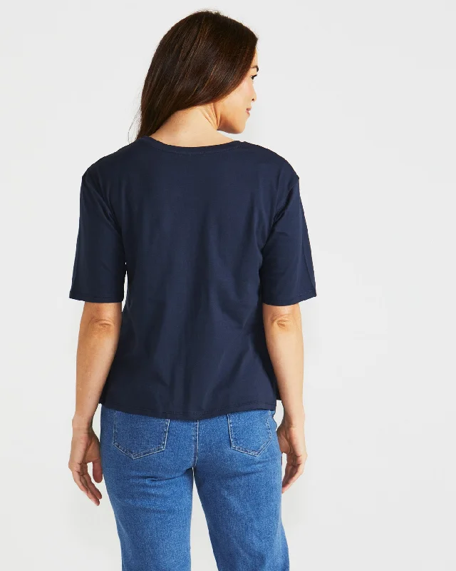 Betty Basics Naomi Tee - Navy