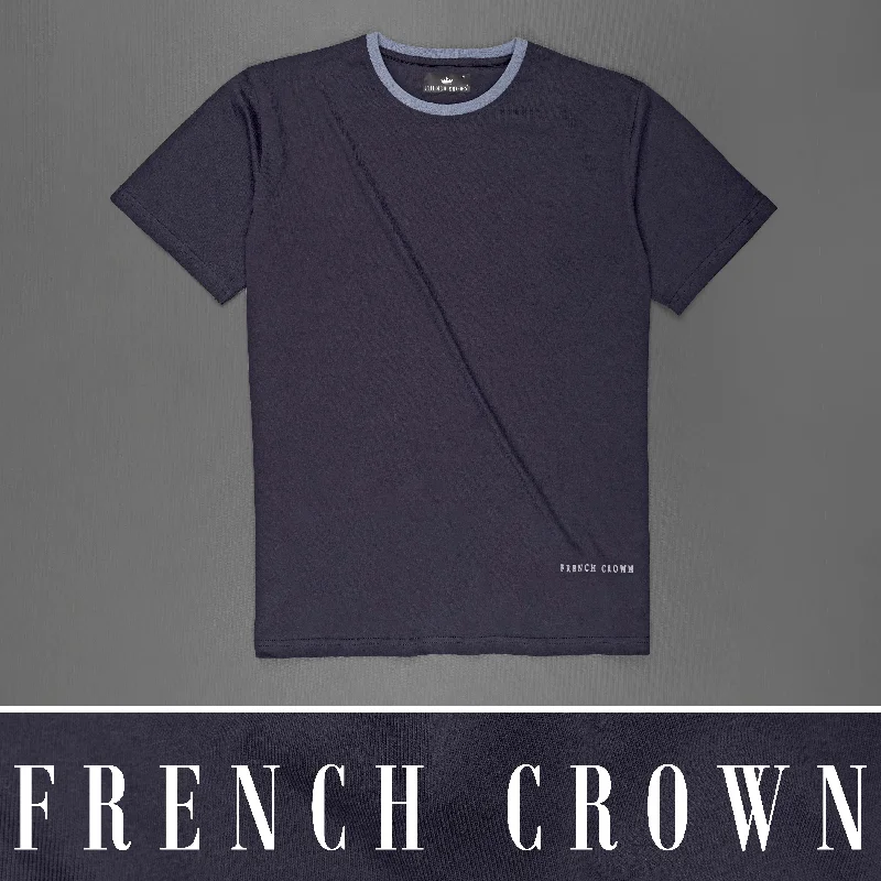 Navy Blue Premium Cotton Organic T-shirt