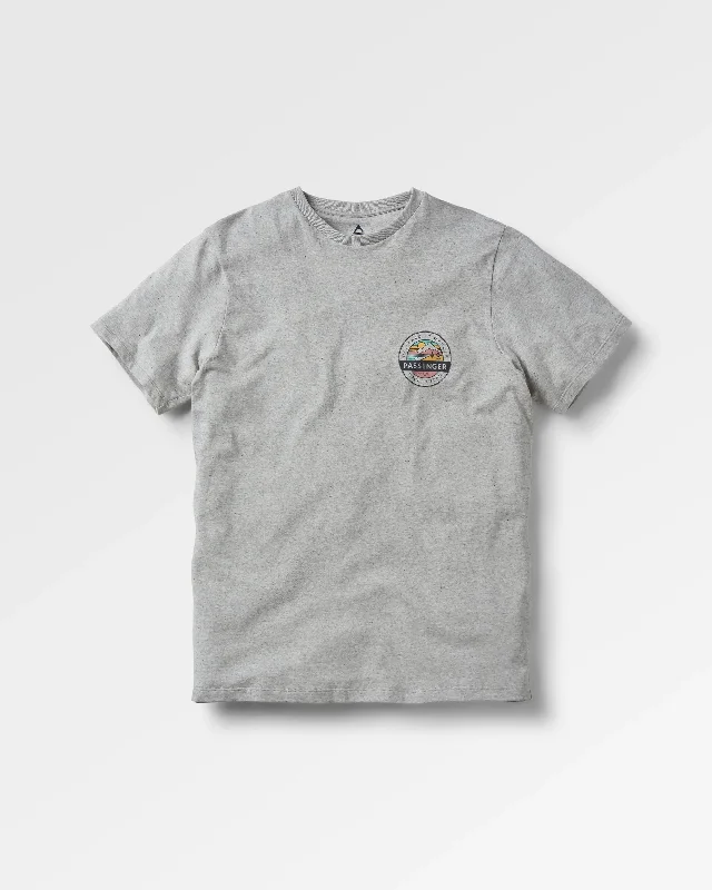 Odyssey Recycled Cotton T-Shirt - Grey Marl