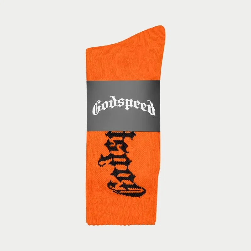 OG Logo Sock (Tangerine)