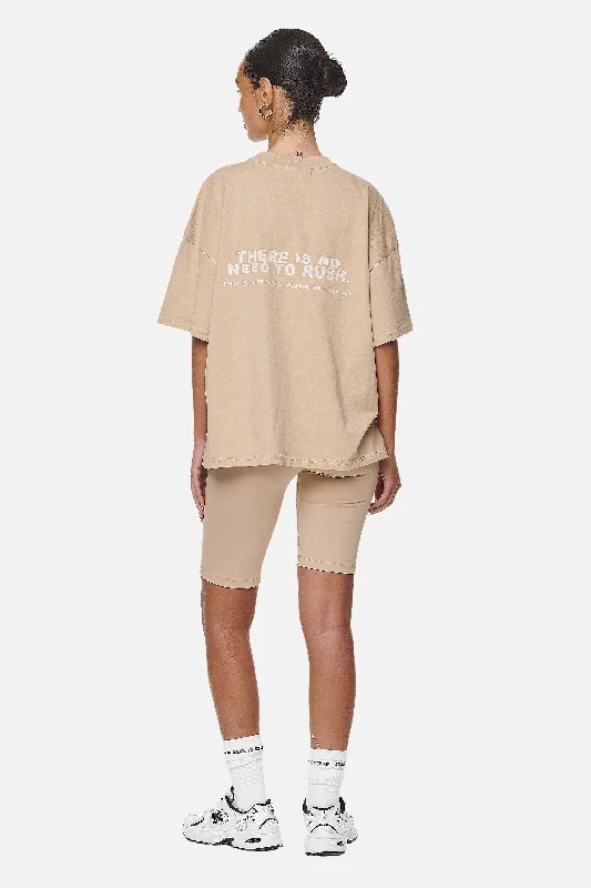 Paluma Heavy Oversized Tee Washed Safari Sand