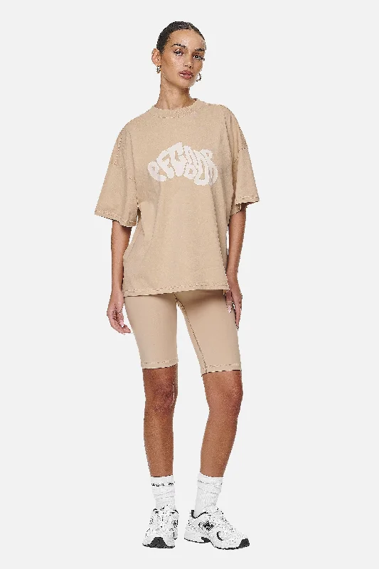 Paluma Heavy Oversized Tee Washed Safari Sand