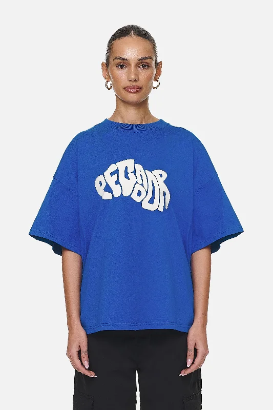 Paluma Heavy Oversized Tee Washed True Blue