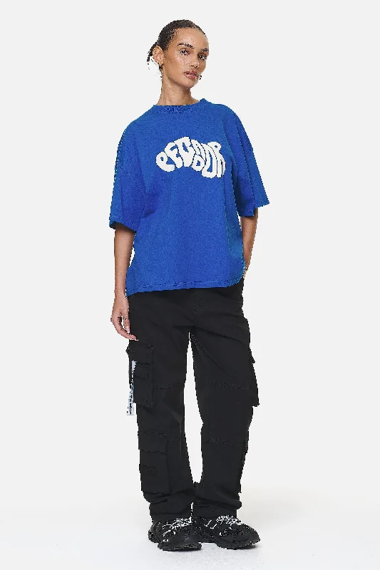 Paluma Heavy Oversized Tee Washed True Blue