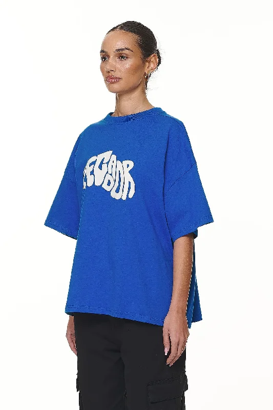 Paluma Heavy Oversized Tee Washed True Blue