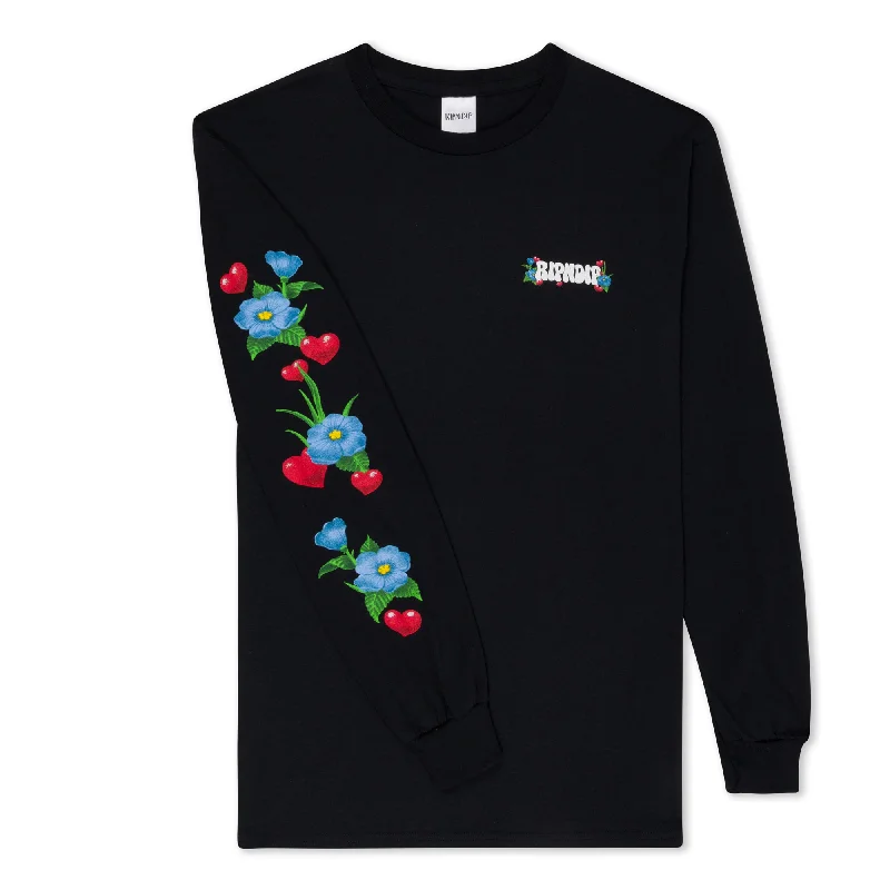 Peace Love Ripndip Long Sleeve (Black)