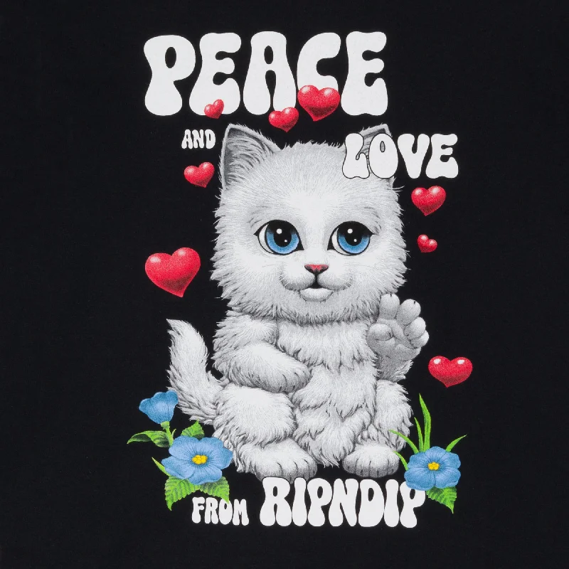 Peace Love Ripndip Long Sleeve (Black)