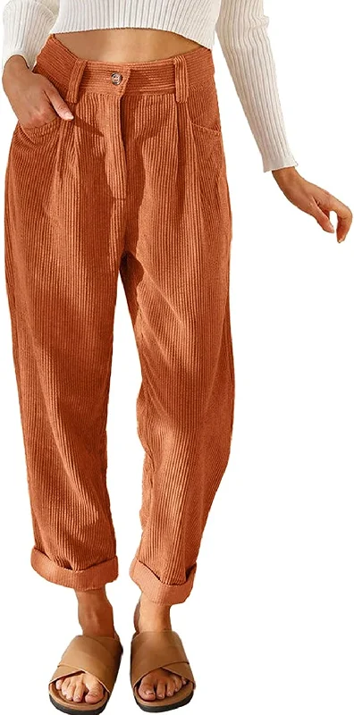 Corduroy-orange / X-Large