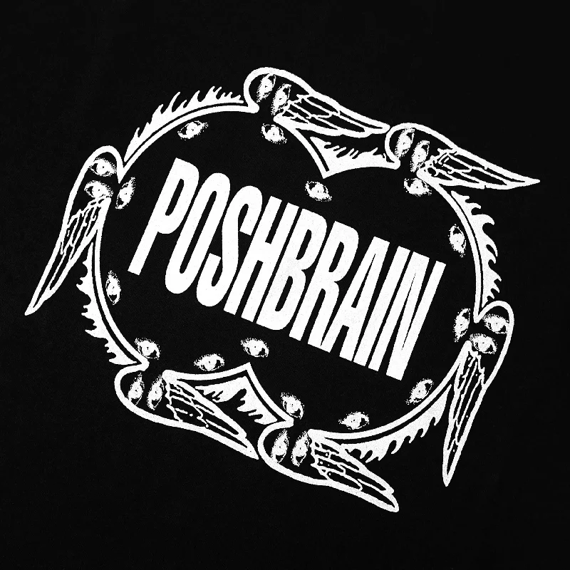 POSHBRAIN Mid Earth T-Shirt - Black