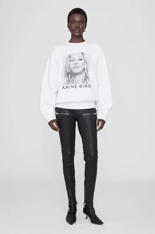 Ramona Sweatshirt Kate Moss - White