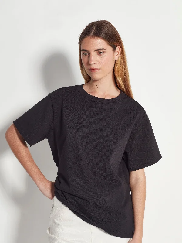 Relaxed T (Heavy Cotton Knit) Black