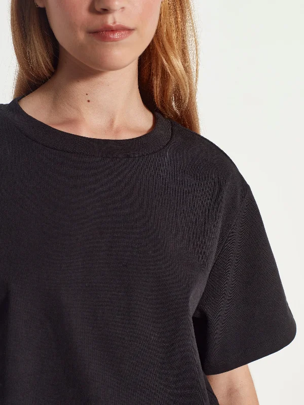 Relaxed T (Heavy Cotton Knit) Black