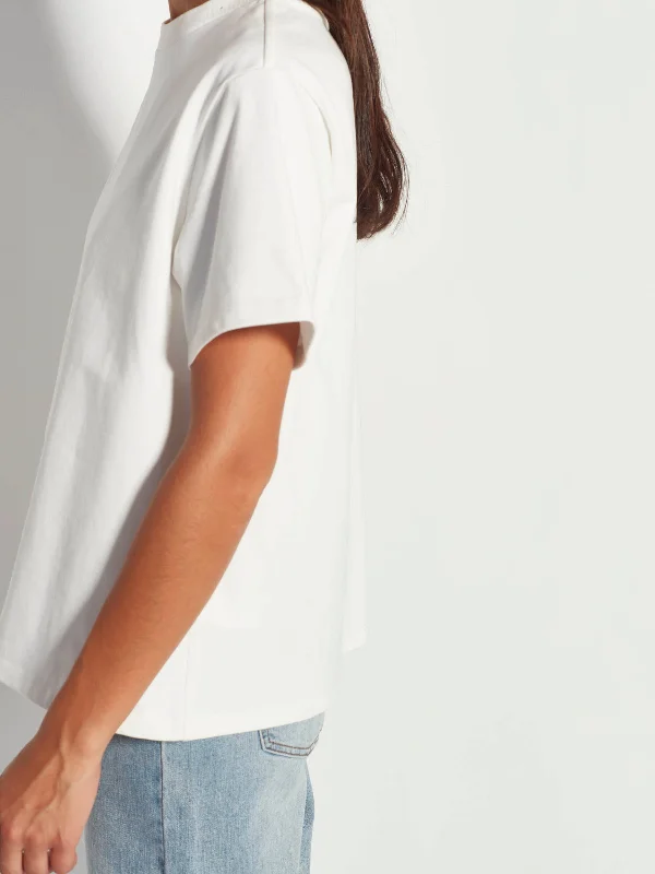 Relaxed T (Heavy Cotton Knit) White