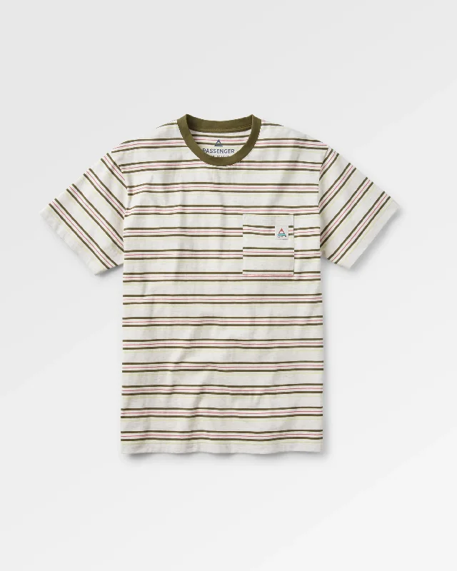 Retro Recycled Relaxed Fit T-Shirt - Birch Marl