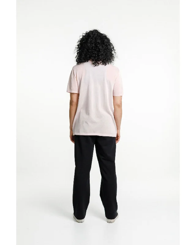 Rose Road Topher Knit Tee - Peach