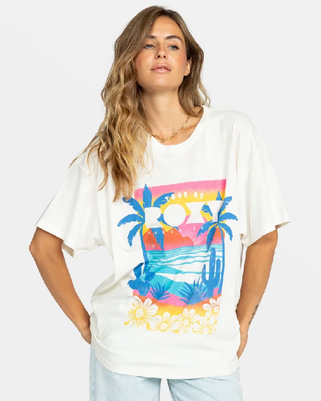 Roxy Tour De Roxy Tee-Egret