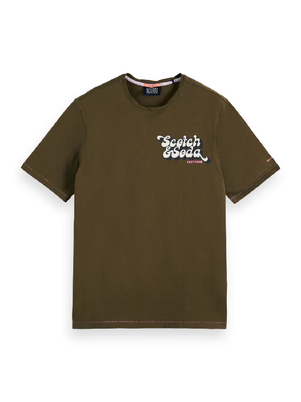 Scotch & Soda - Logo Art Jersey Tee - Military