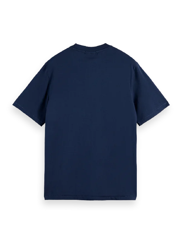 Scotch & Soda - Logo Cotton Jersey Tee - Navy