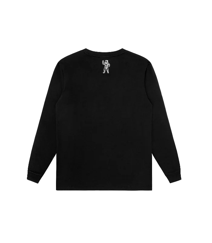 SMALL ARCH LOGO L/S T-SHIRT - BLACK