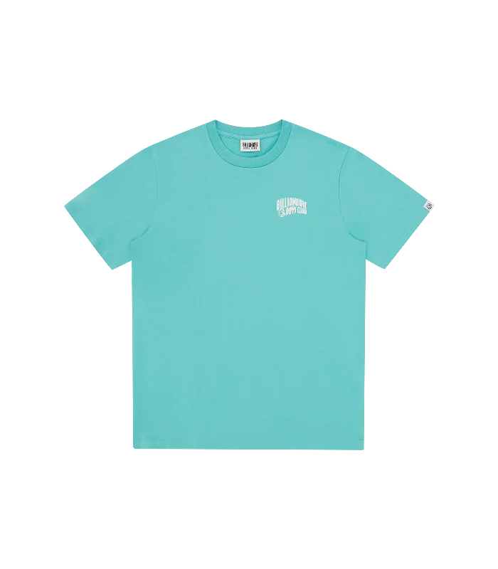 SMALL ARCH LOGO T-SHIRT - TEAL