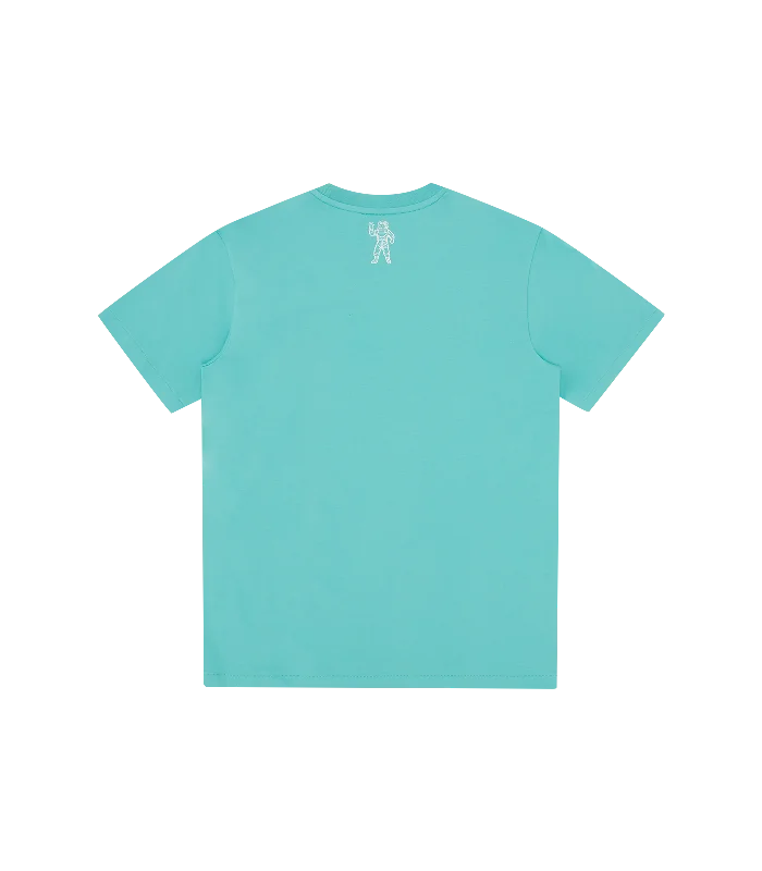 SMALL ARCH LOGO T-SHIRT - TEAL