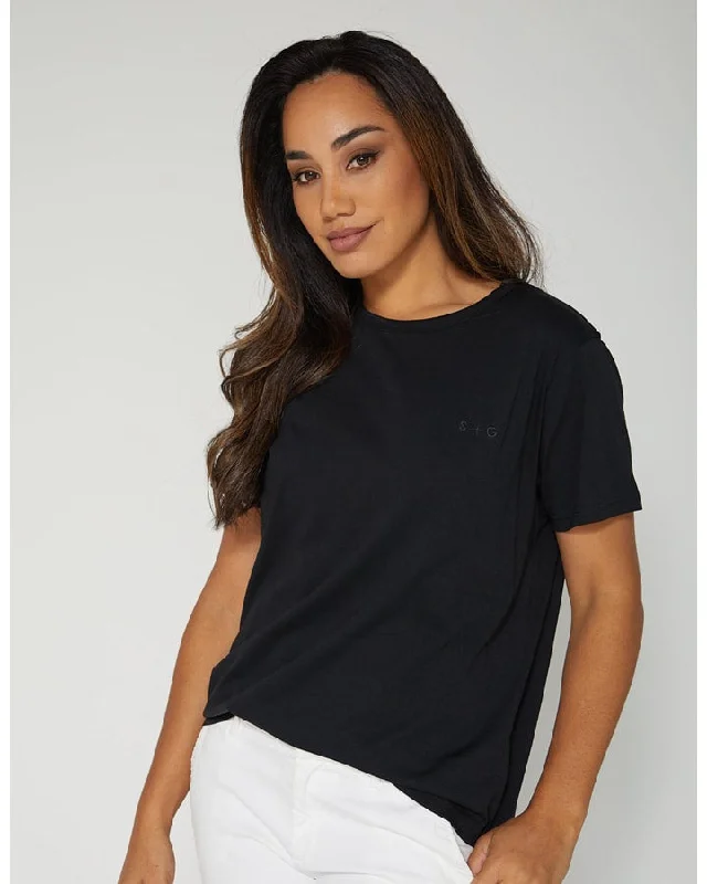 Stella & Gemma Ace T-Shirt - Black