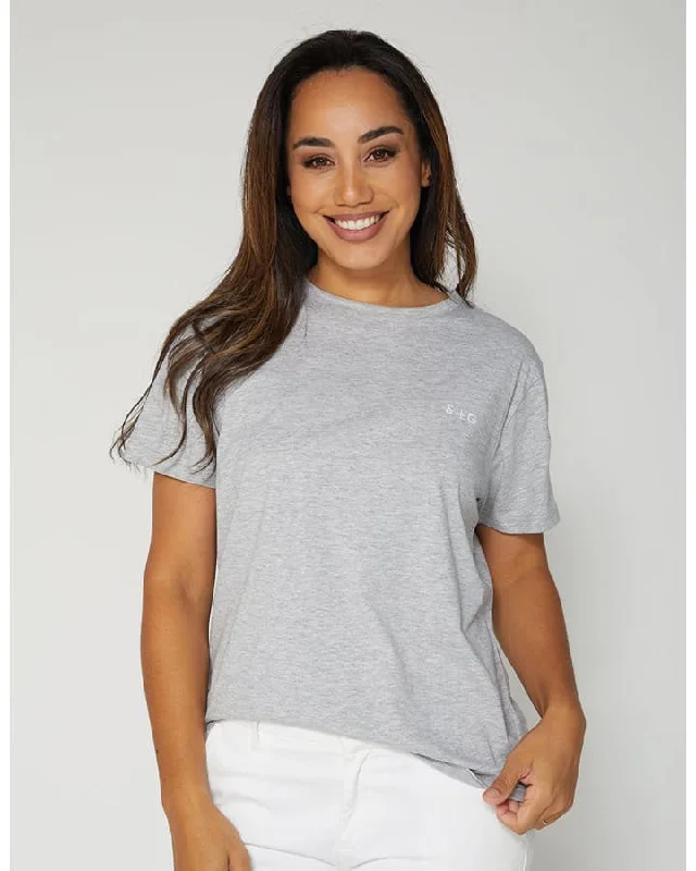 Stella & Gemma Ace T-Shirt - Grey Marle