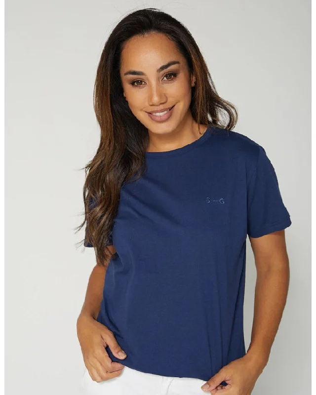 Stella & Gemma Ace T-Shirt - Navy