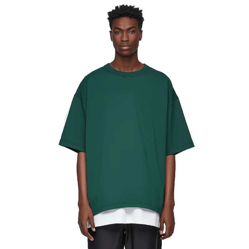 Superconscious Oversized Organic T-shirt - Forest Green