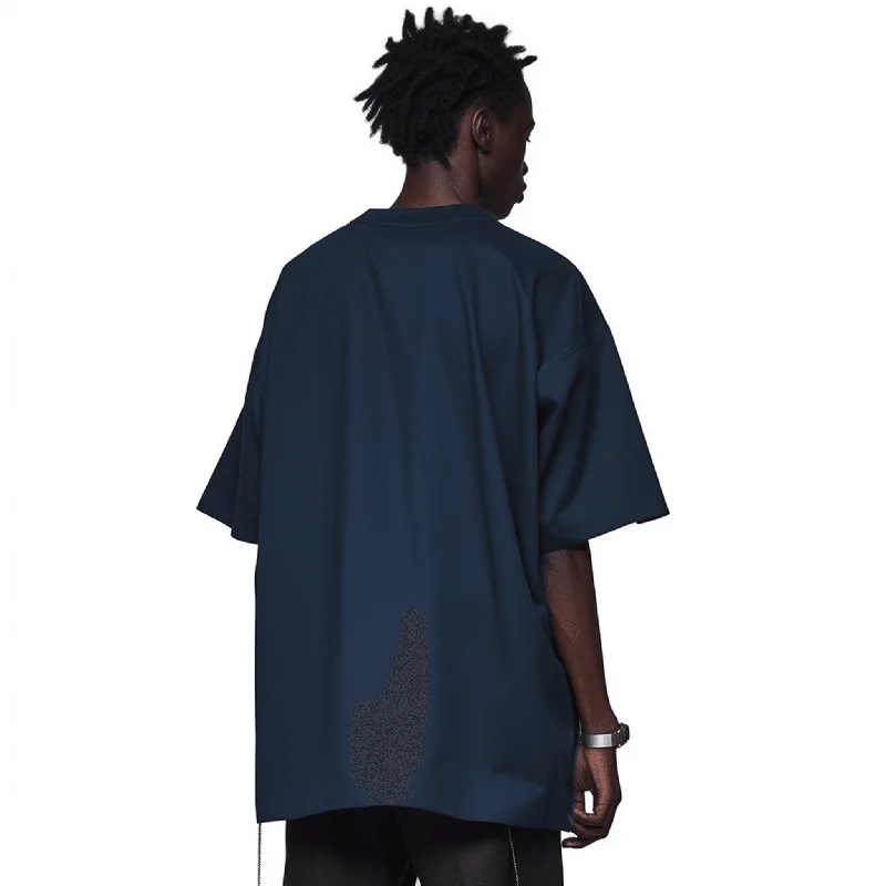 Superconscious Oversized Organic T-shirt - Navy