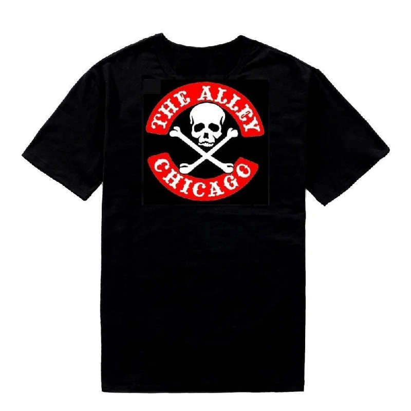 The Alley Classic Logo Tshirt with Red Rockers