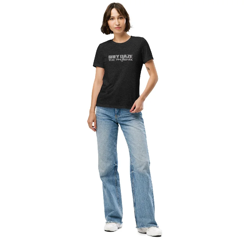 The Phoenix Wording  Grey Daze Women’s relaxed tri-blend t-shirt