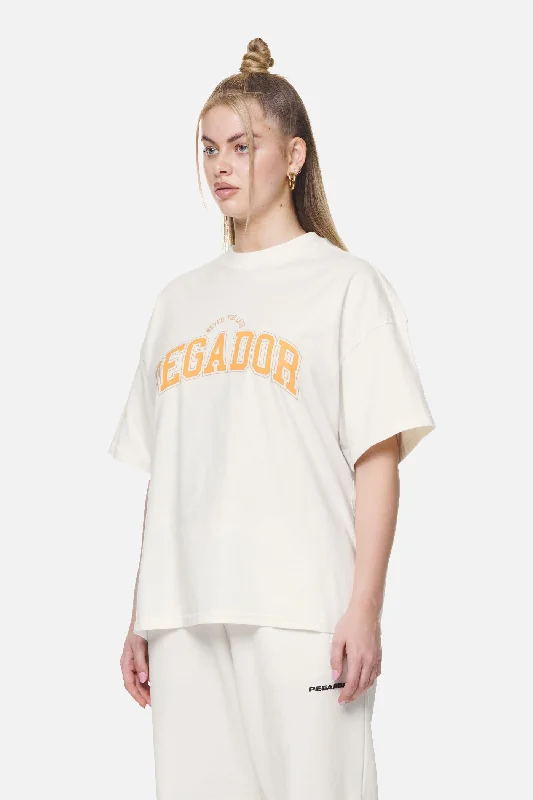 Wayruna Heavy Oversized Tee Washed Coconut Milk