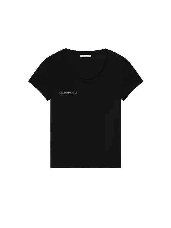 Women's 365 Lightweight Scoop Neck T-Shirt—black